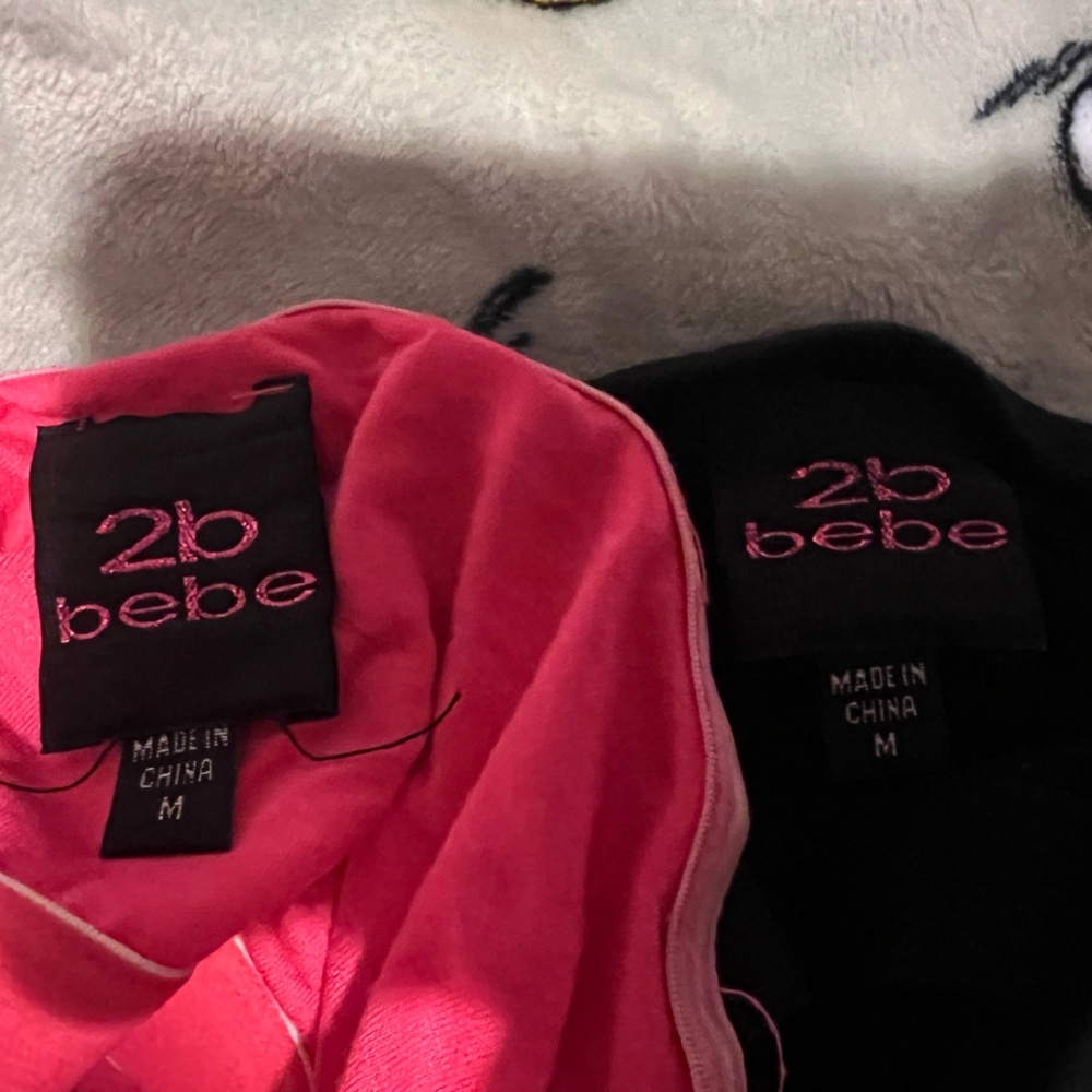 2B Bebe rhinestone tube tops bebe y2k - Picture 6 of 6